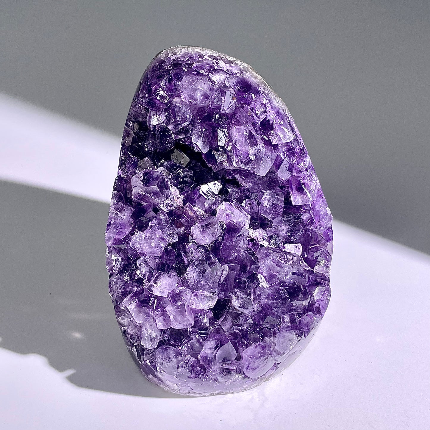 A116◇１点物◇アメジスト　クリスター◇105×71×79mm◇天然石・鉱物・パワーストーン