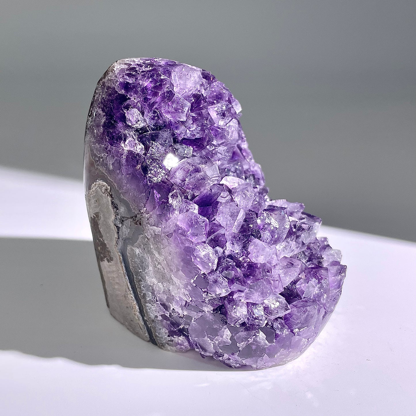 A116◇１点物◇アメジスト　クリスター◇105×71×79mm◇天然石・鉱物・パワーストーン