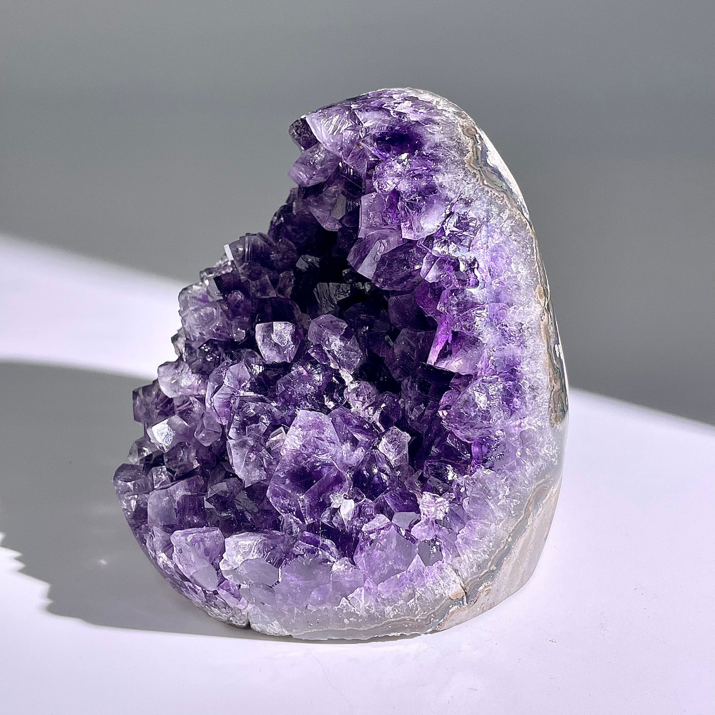 A116◇１点物◇アメジスト　クリスター◇105×71×79mm◇天然石・鉱物・パワーストーン