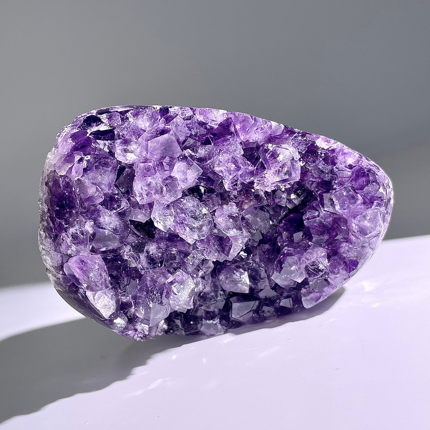 A116◇１点物◇アメジスト　クリスター◇105×71×79mm◇天然石・鉱物・パワーストーン