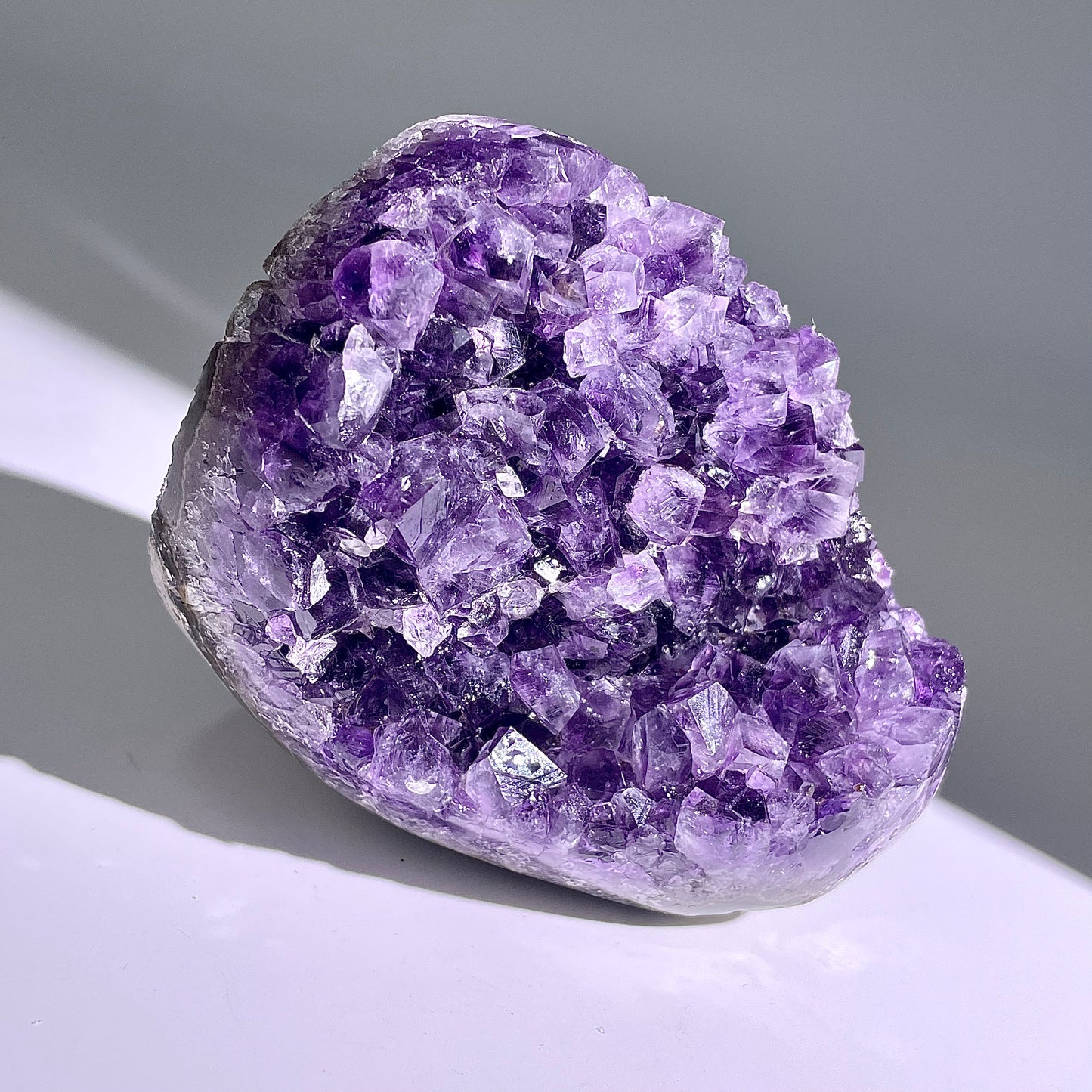 A116◇１点物◇アメジスト　クリスター◇105×71×79mm◇天然石・鉱物・パワーストーン