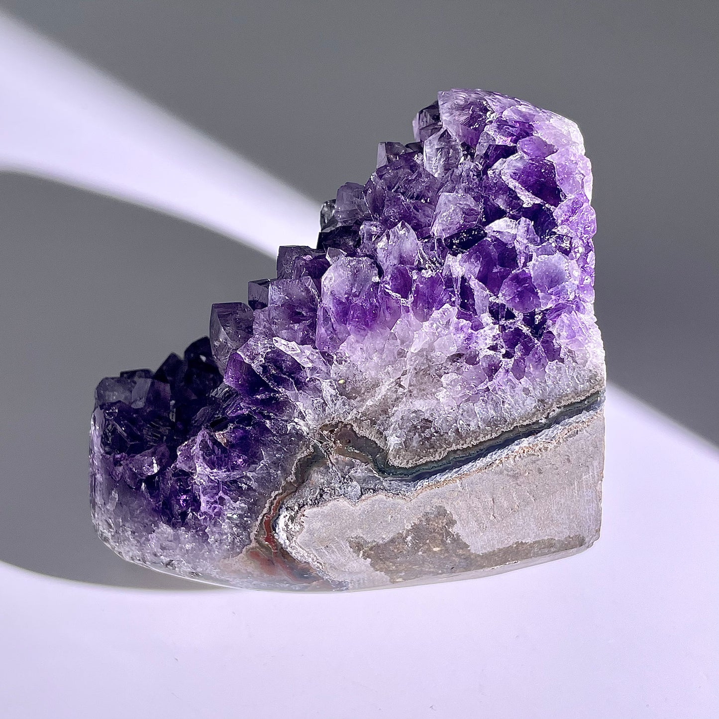 A116◇１点物◇アメジスト　クリスター◇105×71×79mm◇天然石・鉱物・パワーストーン