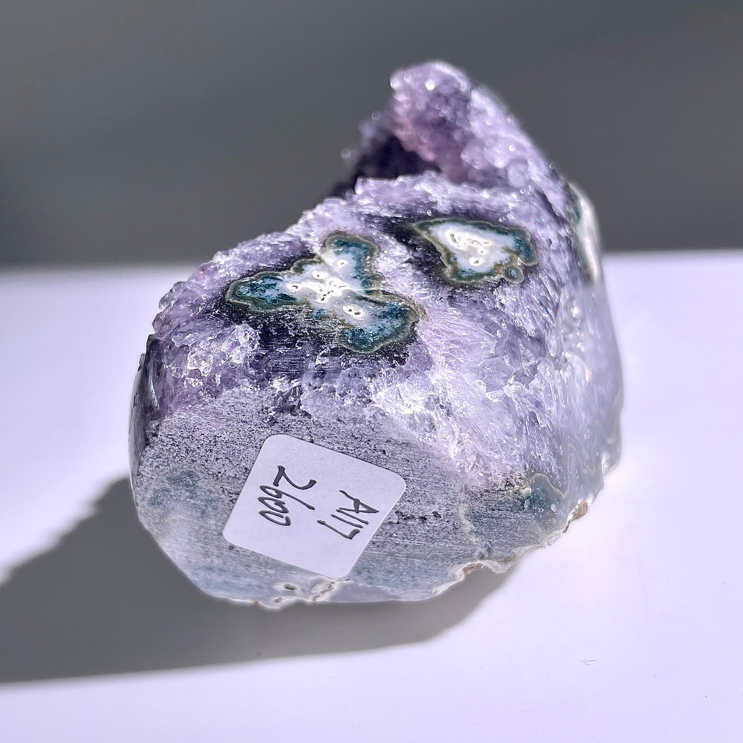 A117◇１点物◇アメジスト　クリスター◇93×57×38mm◇天然石・鉱物・パワーストーン