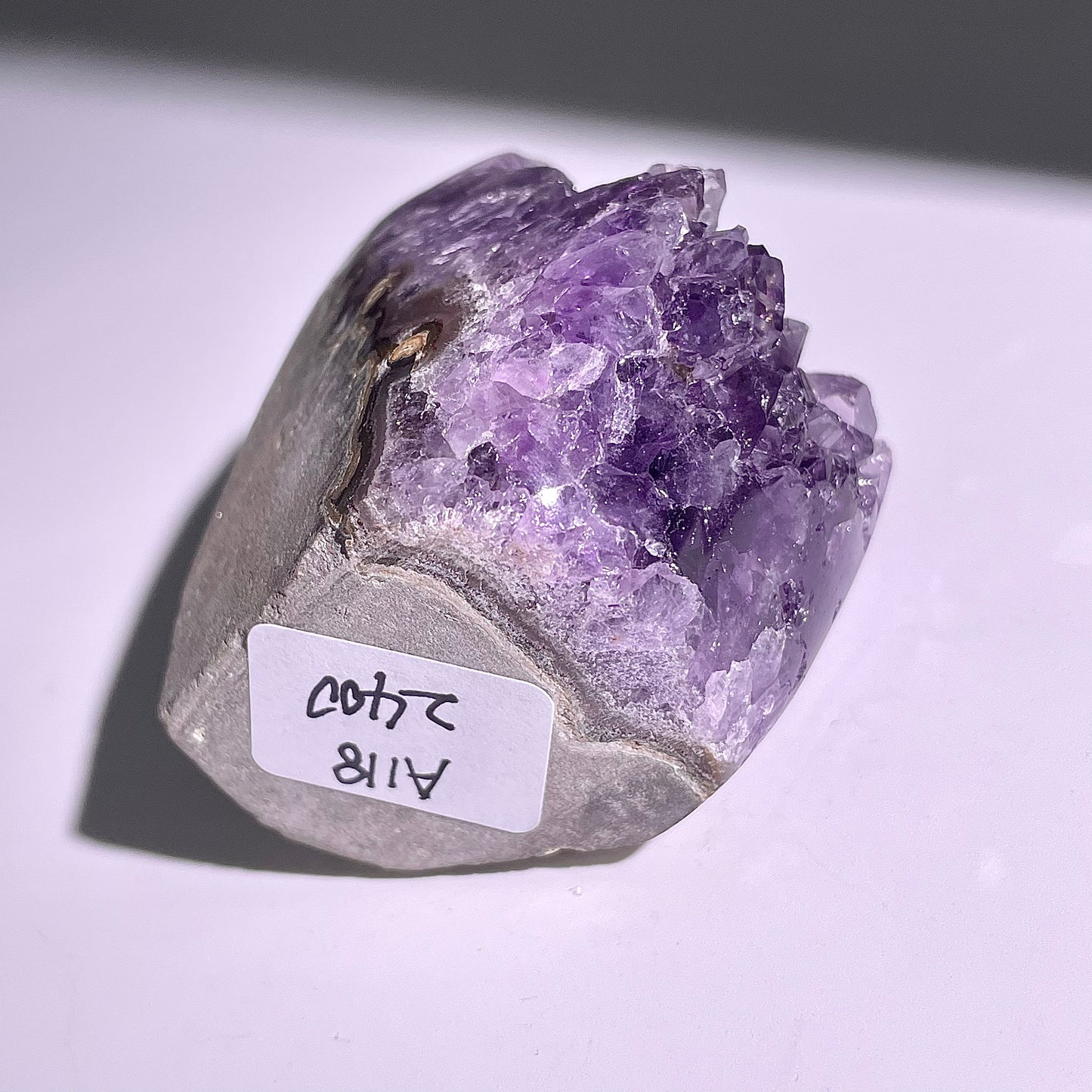 A118◇１点物◇アメジスト　クリスター◇61×31×37mm◇天然石・鉱物・パワーストーン