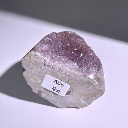 A120◇１点物◇アメジスト　クリスター◇61×58×42mm◇天然石・鉱物・パワーストーン