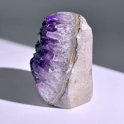 A121◇１点物◇アメジスト　クリスター◇74×61×45mm◇天然石・鉱物・パワーストーン