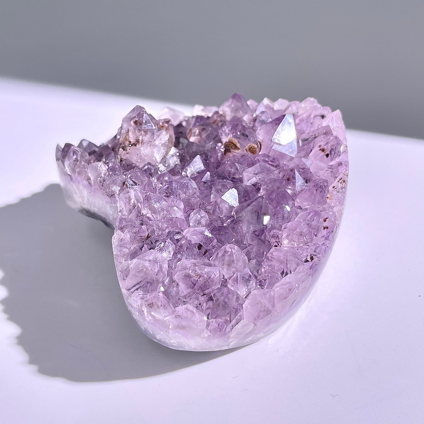 A122◇１点物◇アメジスト　クリスター◇68×88×33mm◇天然石・鉱物・パワーストーン