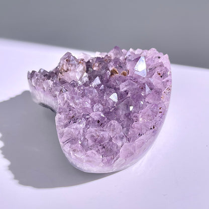 A122◇１点物◇アメジスト　クリスター◇68×88×33mm◇天然石・鉱物・パワーストーン