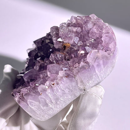 A122◇１点物◇アメジスト　クリスター◇68×88×33mm◇天然石・鉱物・パワーストーン