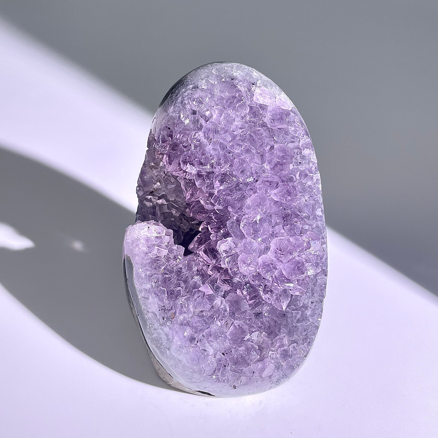 A123◇１点物◇アメジスト　クリスター◇100×63×48mm◇天然石・鉱物・パワーストーン