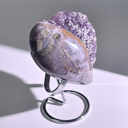 A125◇１点物◇アメジスト　クリスター◇100×120×58mm◇天然石・鉱物・パワーストーン