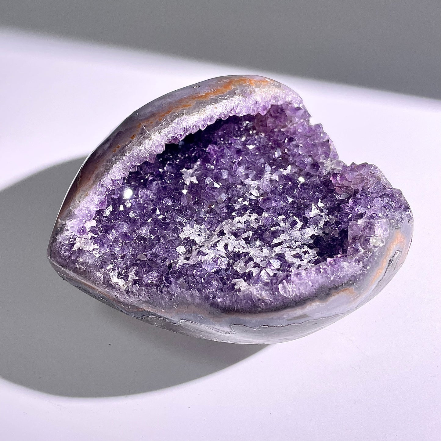 A125◇１点物◇アメジスト　クリスター◇100×120×58mm◇天然石・鉱物・パワーストーン