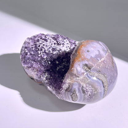 A125◇１点物◇アメジスト　クリスター◇100×120×58mm◇天然石・鉱物・パワーストーン