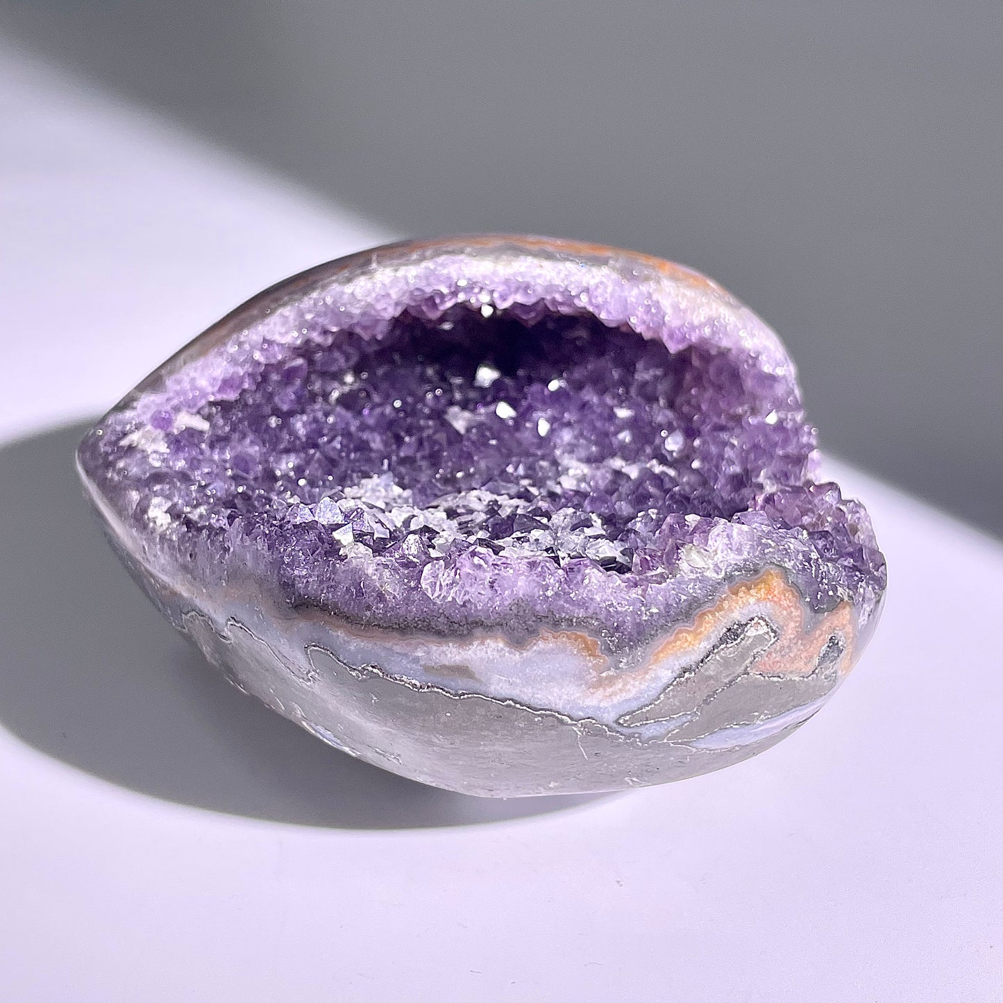 A125◇１点物◇アメジスト　クリスター◇100×120×58mm◇天然石・鉱物・パワーストーン