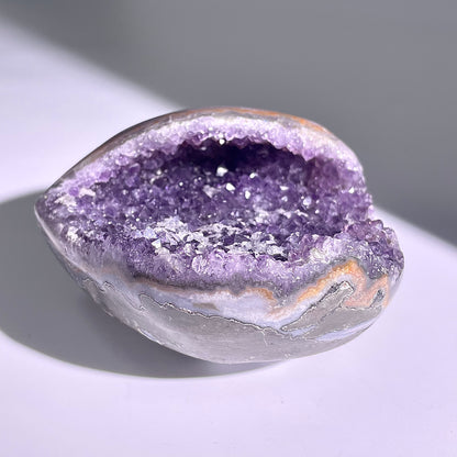 A125◇１点物◇アメジスト　クリスター◇100×120×58mm◇天然石・鉱物・パワーストーン