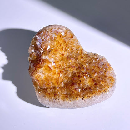 A127◇１点物◇シトリン　クリスター◇89×118×40mm◇天然石・鉱物・パワーストーン