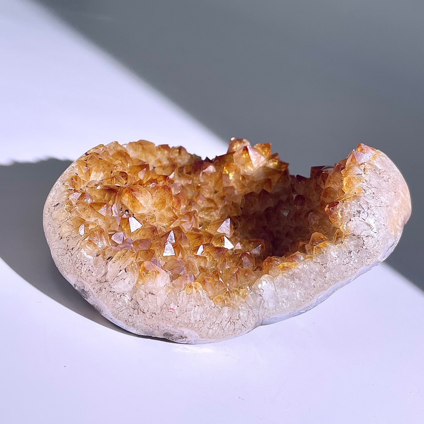 A127◇１点物◇シトリン　クリスター◇89×118×40mm◇天然石・鉱物・パワーストーン