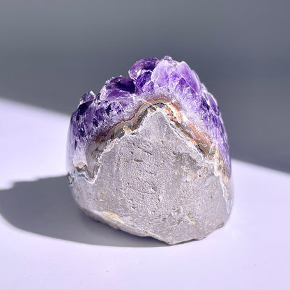 A128◇１点物◇アメジスト　クリスター◇66×53×49mm◇天然石・鉱物・パワーストーン