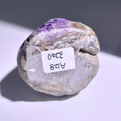 A128◇１点物◇アメジスト　クリスター◇66×53×49mm◇天然石・鉱物・パワーストーン