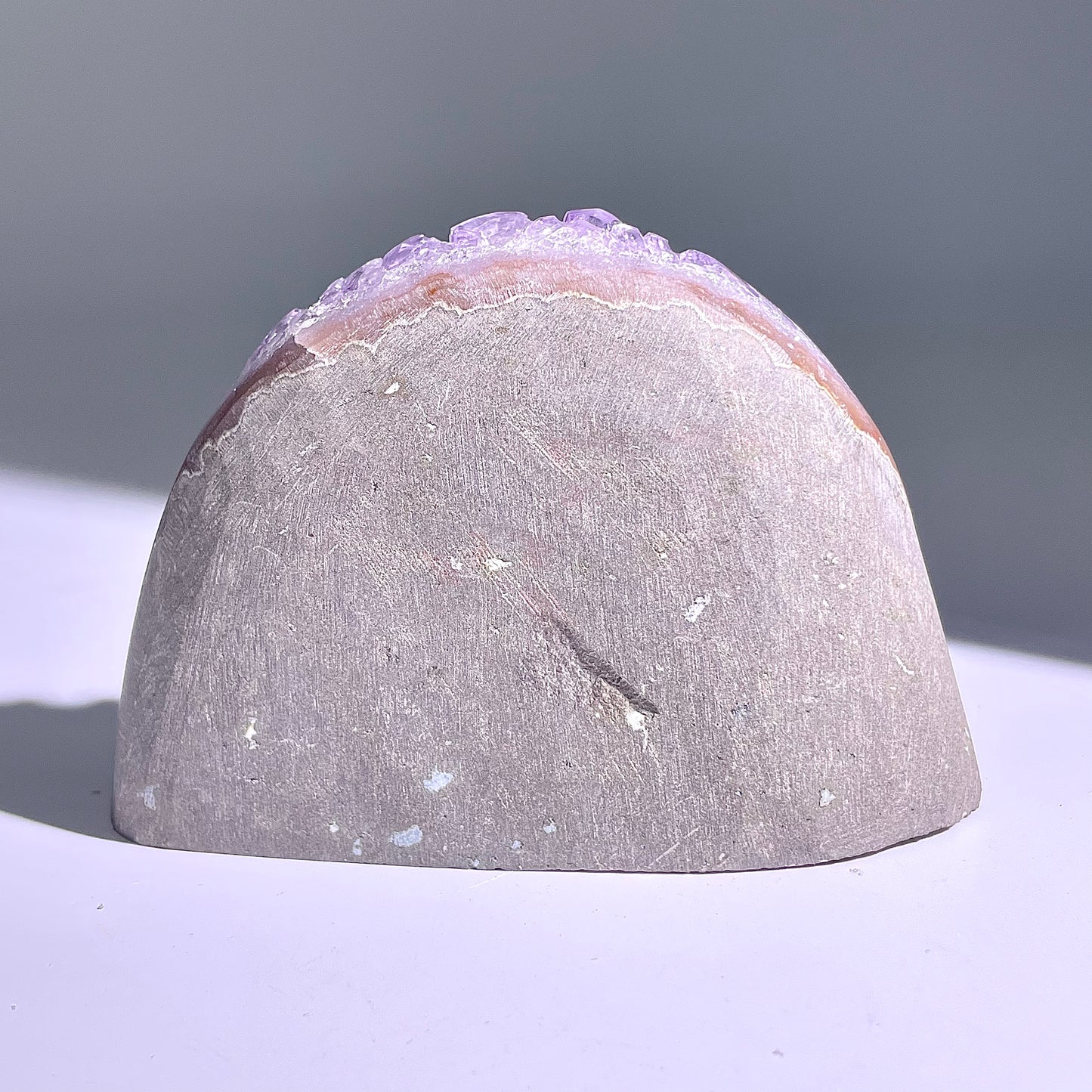 A129◇１点物◇アメジスト　クリスター◇69×86×42mm◇天然石・鉱物・パワーストーン