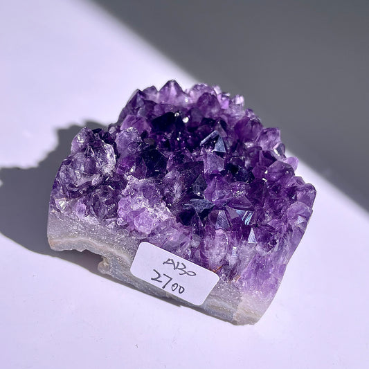 A130◇１点物◇アメジスト　クリスター◇57×62×25mm◇天然石・鉱物・パワーストーン