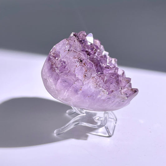 A131◇１点物◇アメジスト　クリスター◇52×60×28mm◇天然石・鉱物・パワーストーン