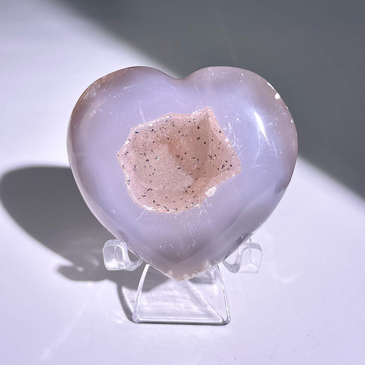 A132◇１点物◇瑪瑙　クリスター◇57×65×30mm◇天然石・鉱物・パワーストーン