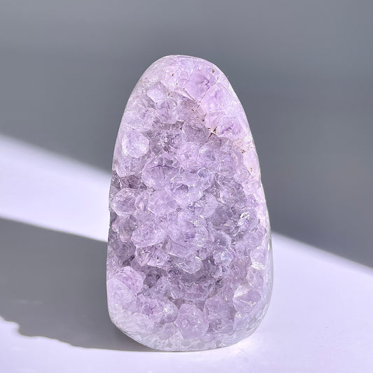 A133◇１点物◇アメジスト　クリスター◇106×63×57mm◇天然石・鉱物・パワーストーン