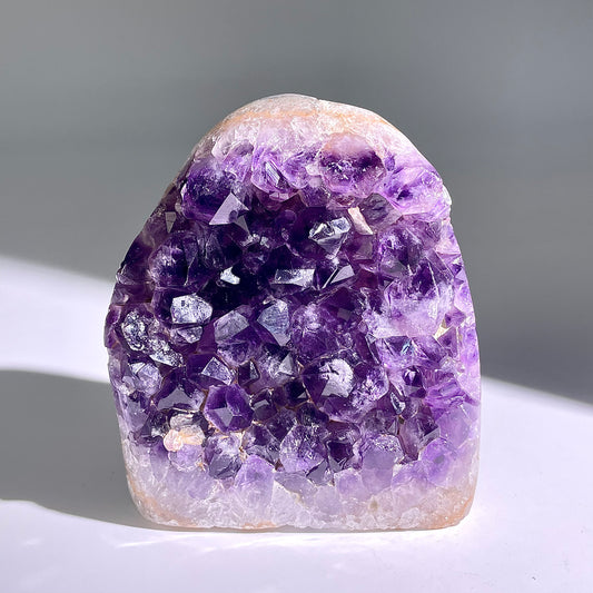 A134◇１点物◇アメジスト　クリスター◇109×90×30mm◇天然石・鉱物・パワーストーン