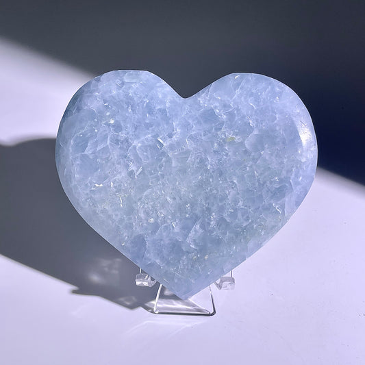 B2◇１点物◇セレスタイト◇89×115×20mm◇天然石・鉱物・パワーストーン