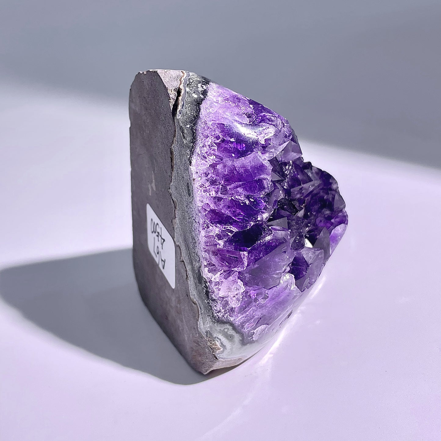 A67◇アメジスト　クリスター◇75×58×56mm◇天然石・鉱物・パワーストーン