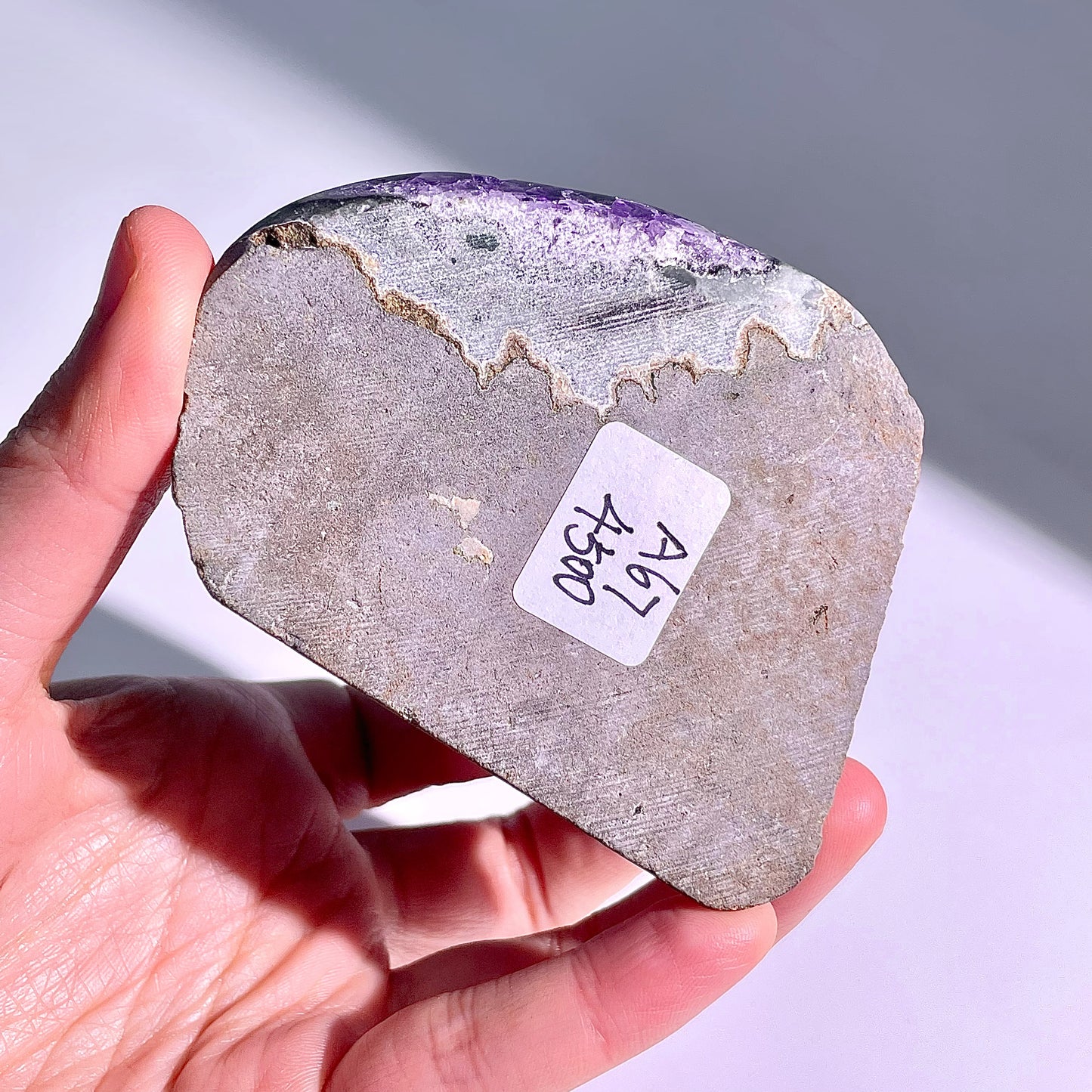 A67◇アメジスト　クリスター◇75×58×56mm◇天然石・鉱物・パワーストーン