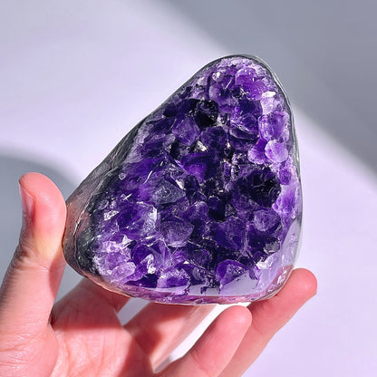 A67◇アメジスト　クリスター◇75×58×56mm◇天然石・鉱物・パワーストーン