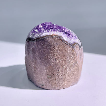 A70◇アメジスト　クリスター◇69×45×55mm◇天然石・鉱物・パワーストーン