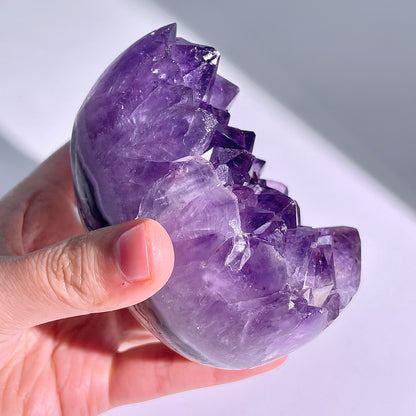 A71◇アメジスト　クリスター◇83×59×38mm◇天然石・鉱物・パワーストーン