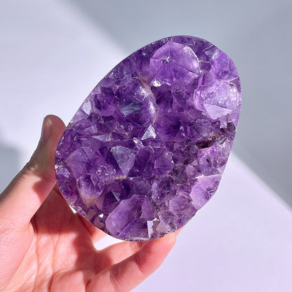 A71◇アメジスト　クリスター◇83×59×38mm◇天然石・鉱物・パワーストーン