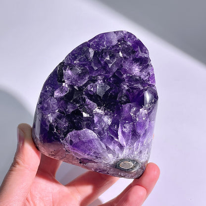 A72◇アメジスト　クリスター◇78×64×47mm◇天然石・鉱物・パワーストーン