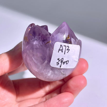 A73◇アメジスト　クリスター◇49×33×28mm◇天然石・鉱物・パワーストーン