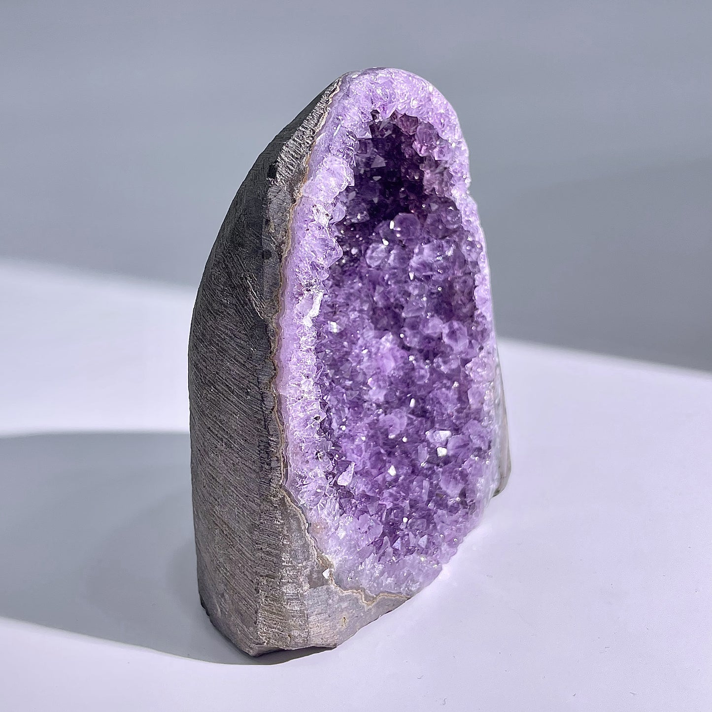 A74◇アメジスト　クリスター◇92×77×45mm◇天然石・鉱物・パワーストーン