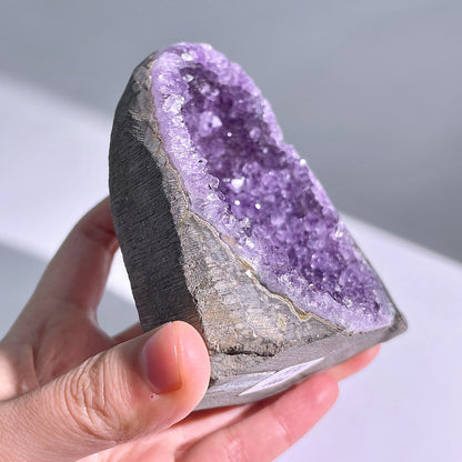 A74◇アメジスト　クリスター◇92×77×45mm◇天然石・鉱物・パワーストーン