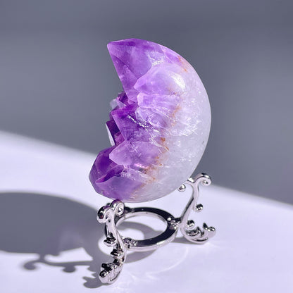 A75◇アメジスト　クリスター◇50×32×22mm◇天然石・鉱物・パワーストーン