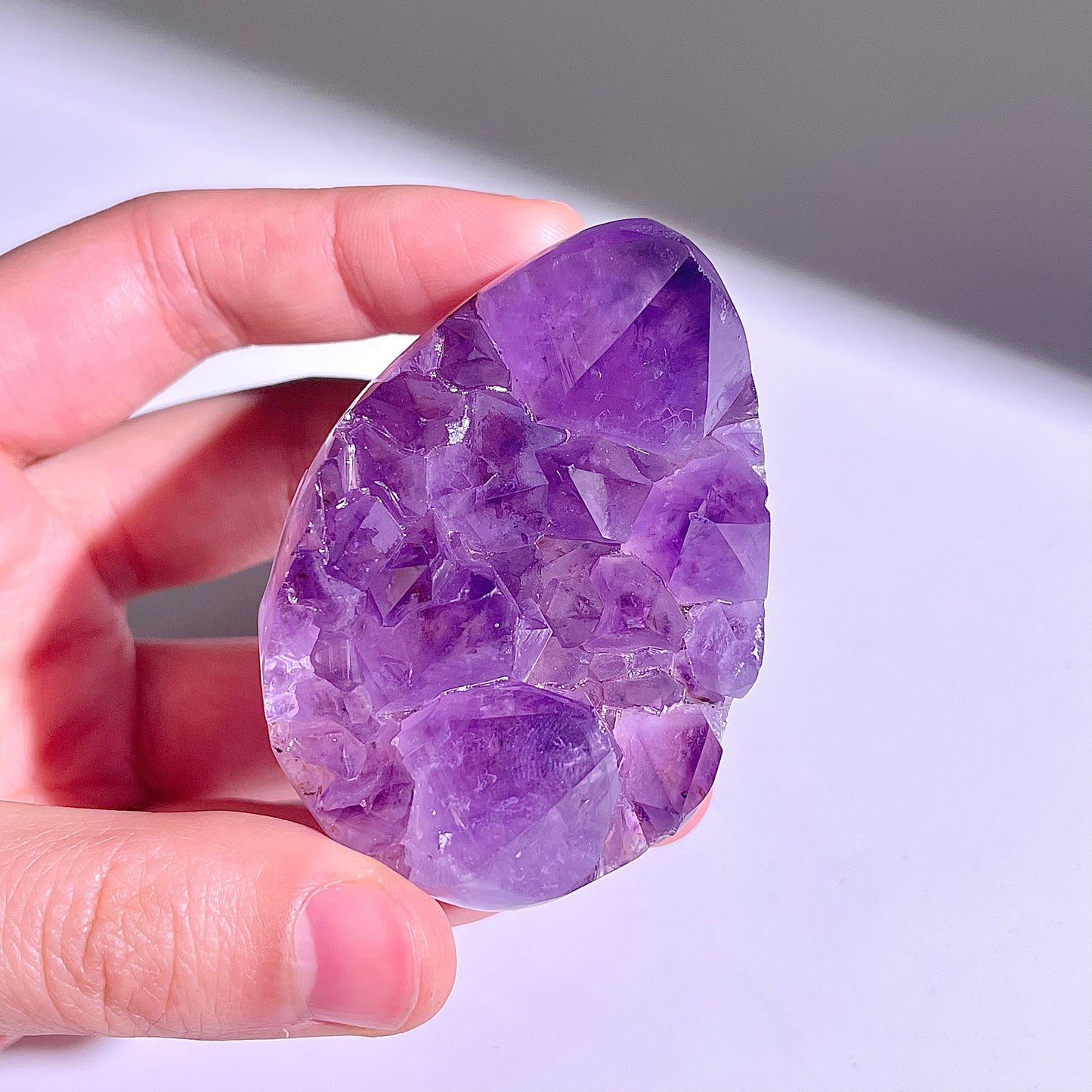 A75◇アメジスト　クリスター◇50×32×22mm◇天然石・鉱物・パワーストーン