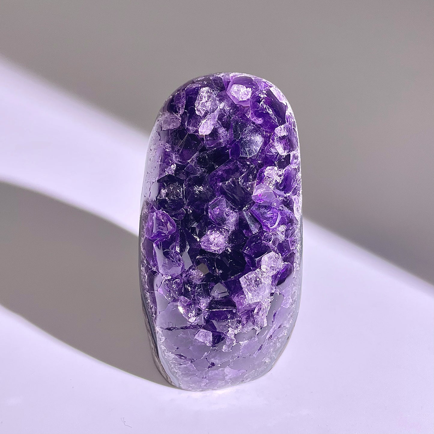 A76◇アメジスト　クリスター◇73×34×35mm◇天然石・鉱物・パワーストーン