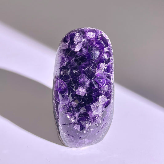 A76◇アメジスト　クリスター◇73×34×35mm◇天然石・鉱物・パワーストーン