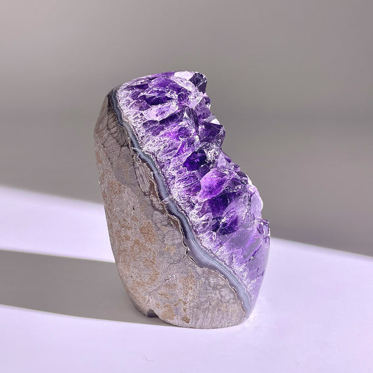 A76◇アメジスト　クリスター◇73×34×35mm◇天然石・鉱物・パワーストーン