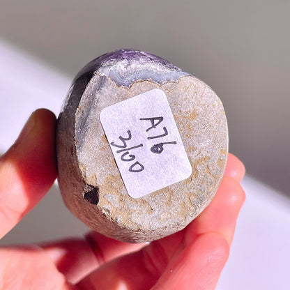 A76◇アメジスト　クリスター◇73×34×35mm◇天然石・鉱物・パワーストーン