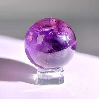 B61◇１点物◇アメジスト ボール◇48×48×48mm◇天然石・鉱物・パワーストーン