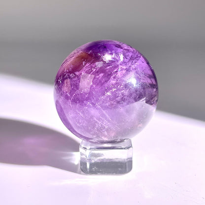 B61◇１点物◇アメジスト ボール◇48×48×48mm◇天然石・鉱物・パワーストーン