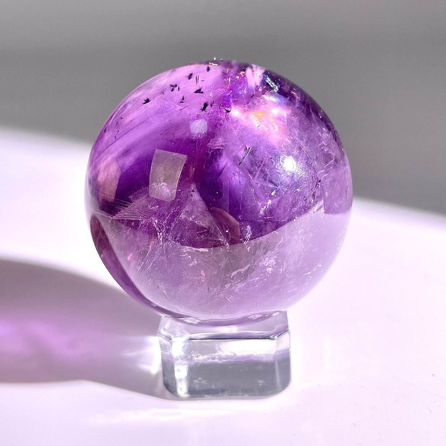 B61◇１点物◇アメジスト ボール◇48×48×48mm◇天然石・鉱物・パワーストーン