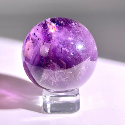 B61◇１点物◇アメジスト ボール◇48×48×48mm◇天然石・鉱物・パワーストーン